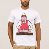 T-shirt Homme Boucher (Devant)