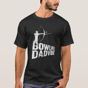 T-shirt Homme Bow Papa Vibe Fête des pères Chasse Archer P