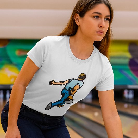 T-shirt homme Bowling femme