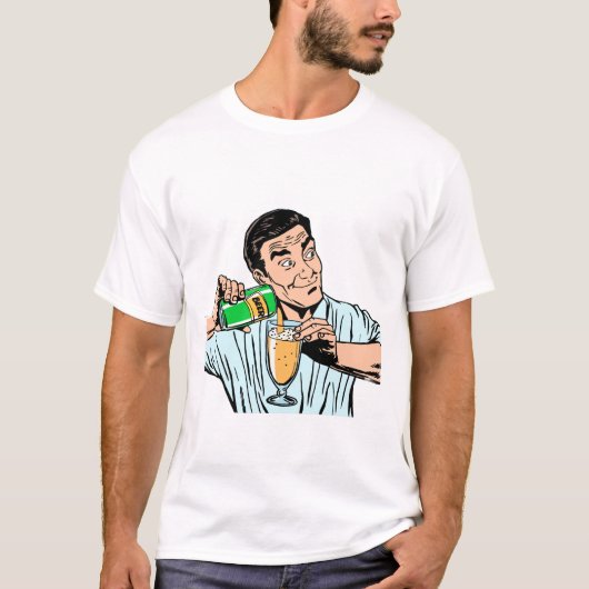 T-shirt homme brasserie (Devant)