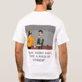 T-SHIRT HOMME BRÛLÉ DE VISAGE (Dos)