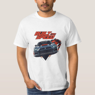 T-Shirt Homme Built for Speed Sports Car Racing