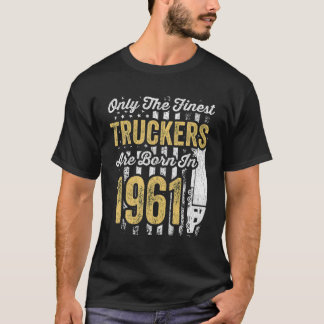 T-shirt Homme Camionneur Anniversaire Camionneur 60E Anniv