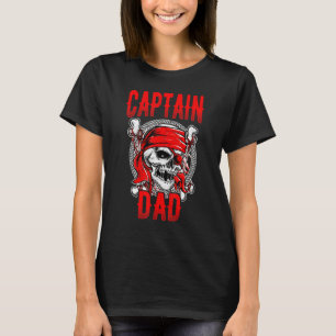 T-shirt Homme Capitaine Papa Ghost Halloween Fan Ghosts Pi