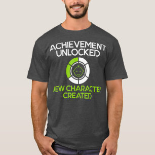 T-shirt Homme Caractère Créé Nouveau papa Jeu de grosse