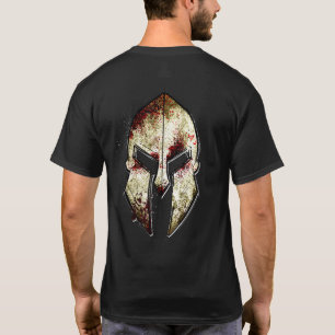 T-shirt Homme Casque Spartan Grec Gladiator Guerrier I Leo