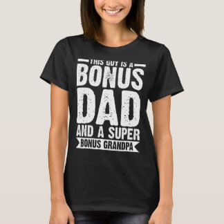 T-shirt Homme Ce Type Est Bonus Papa Bonus Grand-Père Step