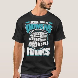 T-shirt Homme Cet Homme Connaît Ses Livres Vin De Livres A