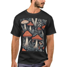 T-shirt Homme - Champignons de minuit