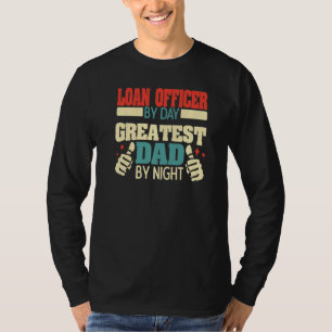 T-shirt Homme Chargé Officier Par Jour Plus Grand Papa Par