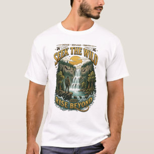 T-Shirt Homme Cherchez La Nature Sauvage