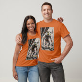 T-shirt Homme-chèvre Cryptide Caméra de surveillance BUG H (Unisexe)