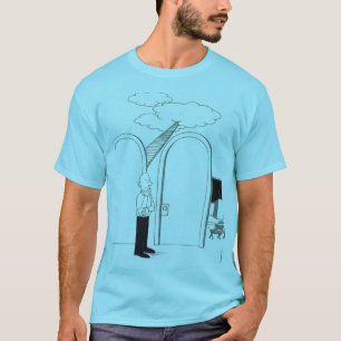 T-shirt Homme choisissant entre le paradis ou une conféren