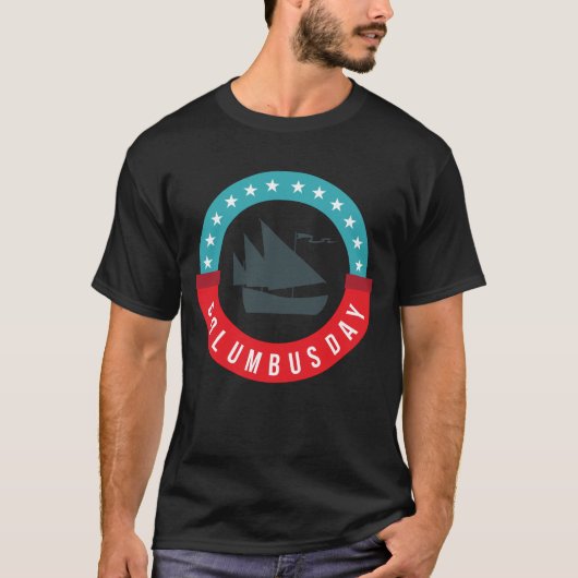 T-shirt homme Christopher Columbus (Devant)