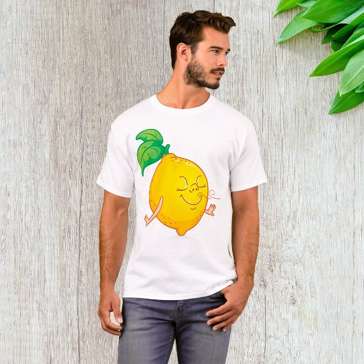 T-shirt Homme Citron