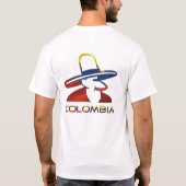T-shirt Homme colombien (Dos)
