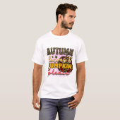 T-shirt homme congé automne (Devant entier)