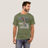 T-shirt homme cycliste (Devant entier)