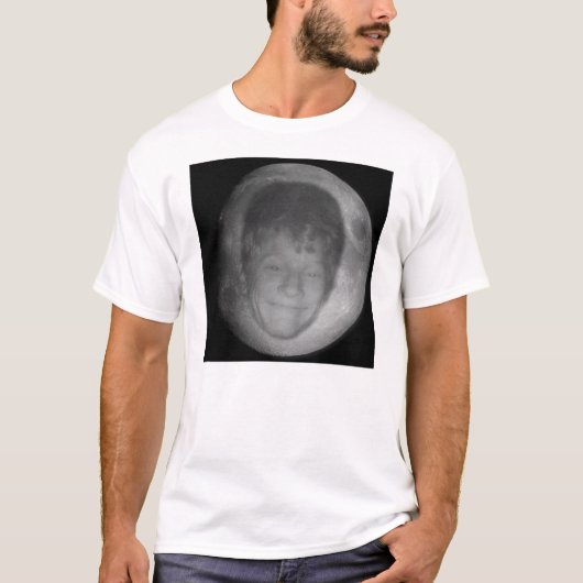 T-shirt Homme dans la lune (Devant)