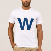 T-shirt homme de baseball Fly the W, Chicago (Devant)