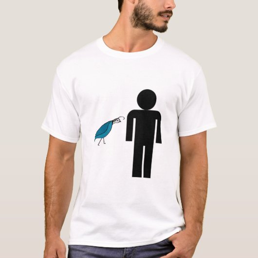 T-shirt Homme de cailles (Devant)