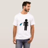 T-shirt Homme de cailles (Devant entier)