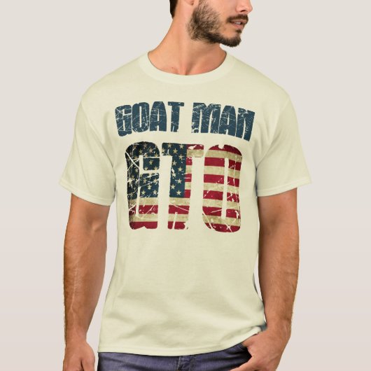T-shirt Homme de chèvre (Devant)