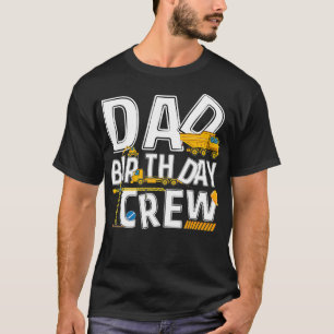 T-shirt Homme de construction papa Anniversaire de l'équip
