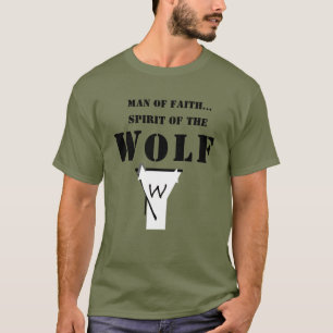 T-shirt Homme de foi...Esprit du loup TEE