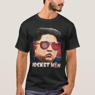 T-shirt Homme de fusée cool Kim Jong Un