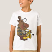 T-shirt Homme de jazz cool jouant du saxophone (Devant)
