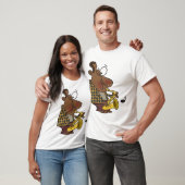 T-shirt Homme de jazz cool jouant du saxophone (Unisexe)
