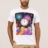 T-shirt homme de la fête de la nouvelle année (Devant)