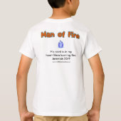 T-shirt Homme de la jeunesse du feu (Dos)