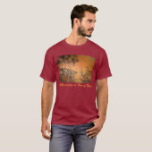 T-shirt homme de la rivière Mississippi (Devant entier)