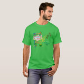 T-shirt homme de la Saint Patrick de Las Vegas (Devant entier)