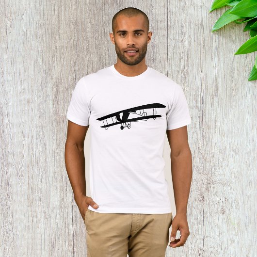 T-shirt homme de l'avion vintage