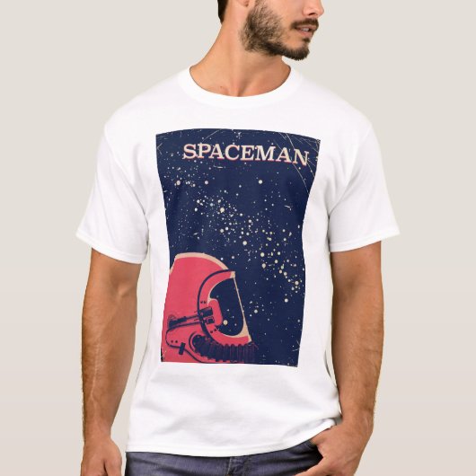 T-shirt Homme de l'espace (Devant)