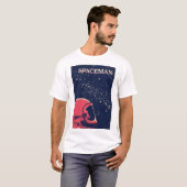 T-shirt Homme de l'espace (Devant entier)