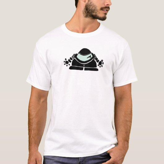 T-shirt homme de l'espace (Devant)