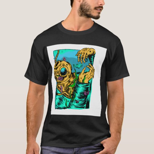 T-shirt Homme de l'océan (Devant)