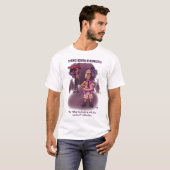 T-shirt homme de mode de printemps (Devant entier)