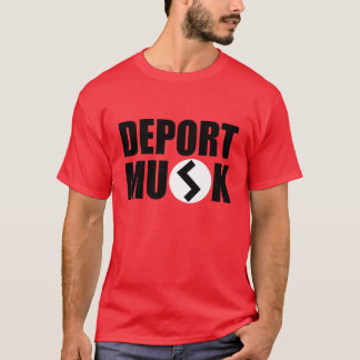 T-shirt homme de musc d'expulsion