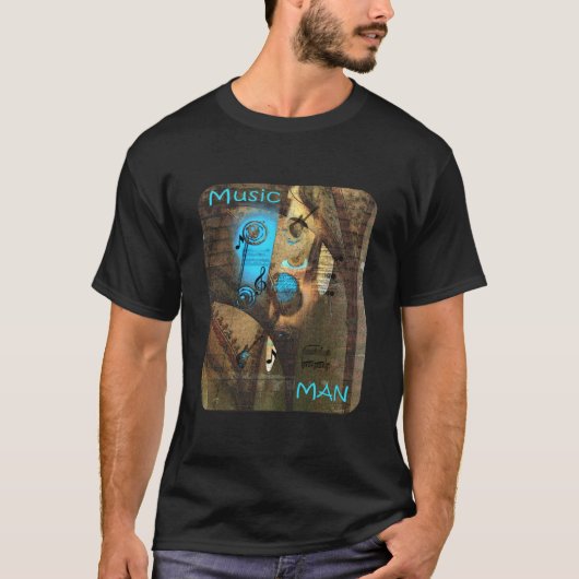 T-shirt Homme de musique (Devant)