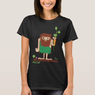 T-SHIRT HOMME DE NEANDERTAL ÂGÉ DE LA PIERRE PALÉOLITHIQUE