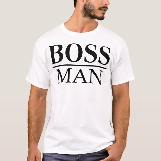 T-SHIRT HOMME DE PATRON (Devant)