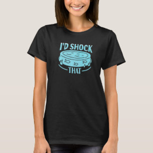 T-shirt Homme de réparation d'entretien de piscine pour ne