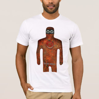 T-shirt Homme de rouille - le superhéros terni drôle