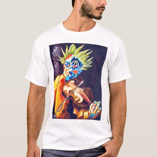 T-SHIRT HOMME DE VIOLON (Devant)