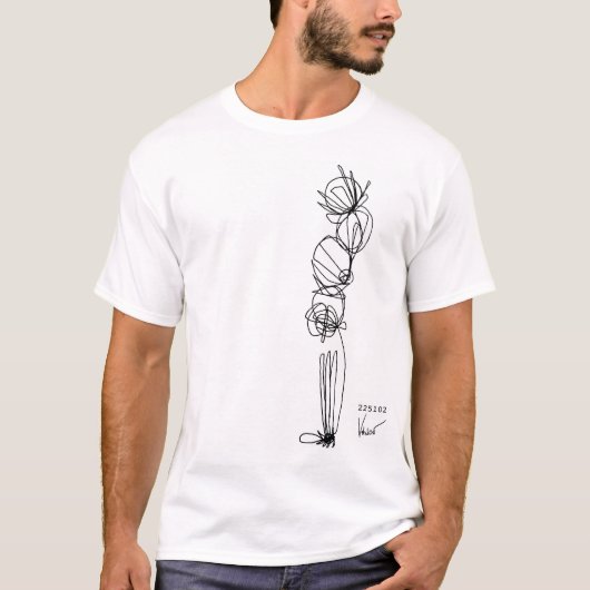 T-shirt Homme debout, vagabonds par Vance (Devant)